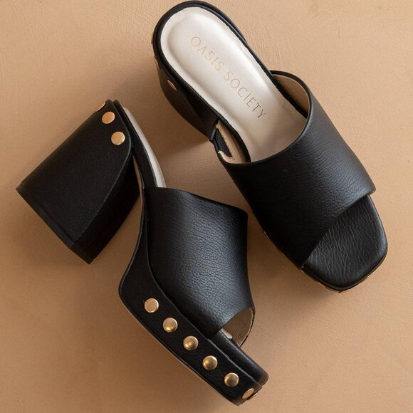 The Leona Studded Platform Heel (Best Seller!) - Picture 2 of 2